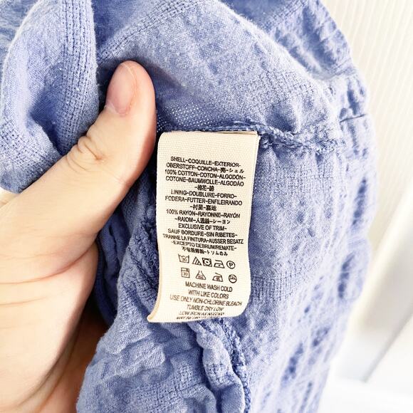 Free People Gigi Blouson Sleeve Textured Tunic Top - Picture 6 of 11